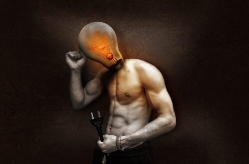 light bulb man surrealism current 1042480